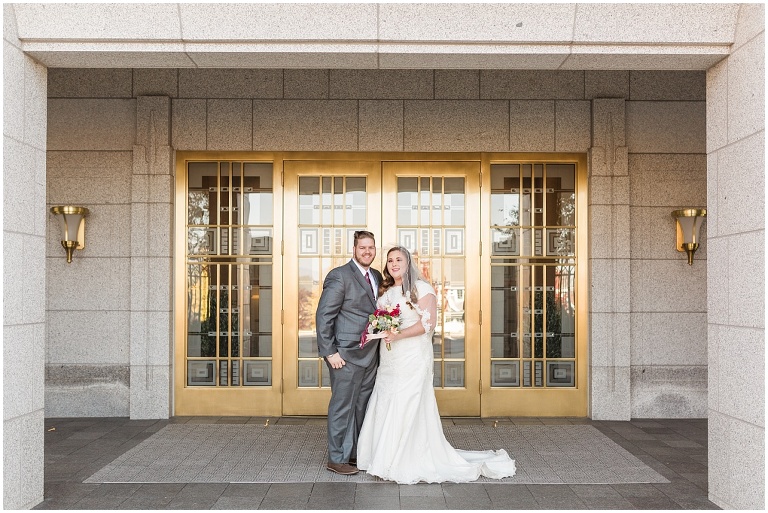 Draper LDS Temple Wedding | Ashley DeHart Photography