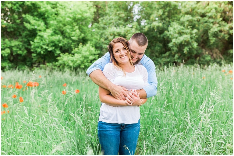 Mantua Utah Poppy Field Engagement Session | Ashley DeHart Photography