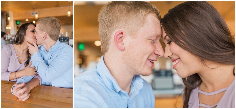 Publik Coffee and Liberty Park Salt Lake City Engagement Session