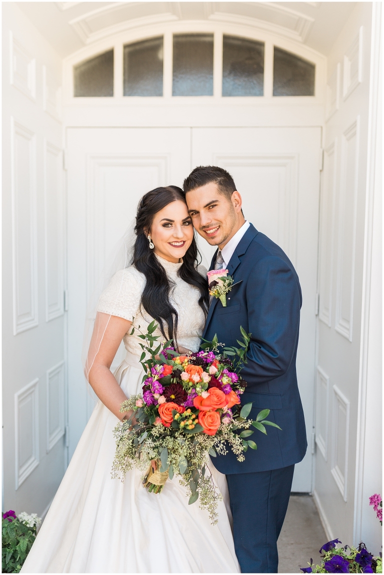 Logan Utah LDS Temple - Ashley DeHart - Utah Wedding Photographer