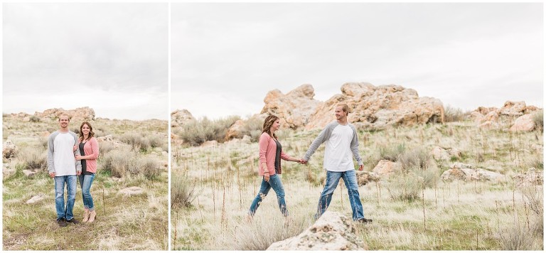 Antelope Island Engagement Pictures, Utah Wedding Photographer Ashley DeHart