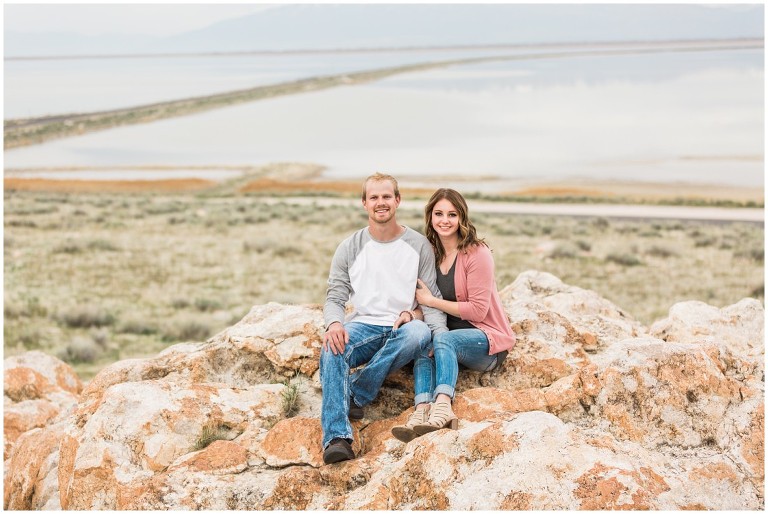 Antelope Island Engagement Pictures, Utah Wedding Photographer Ashley DeHart