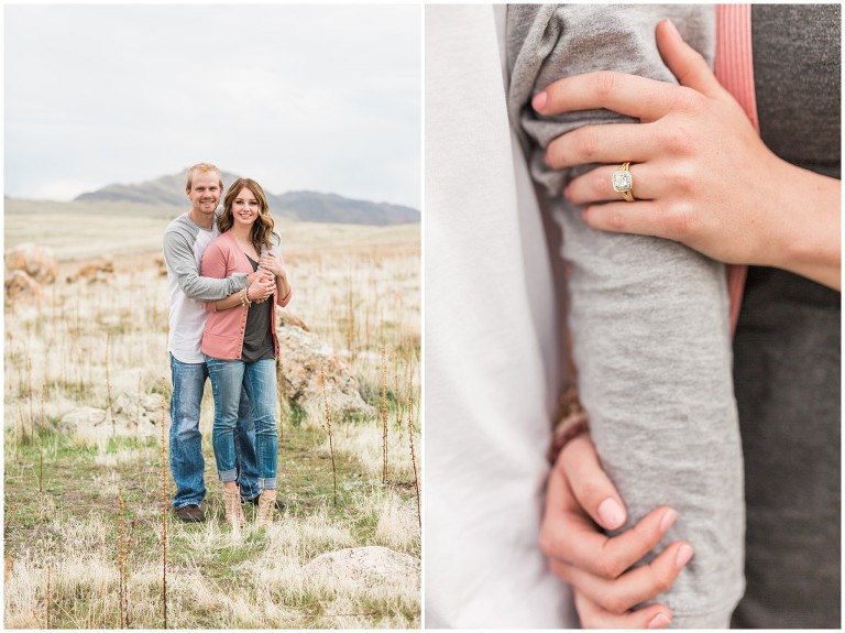 Antelope Island Engagement Pictures, Utah Wedding Photographer Ashley DeHart