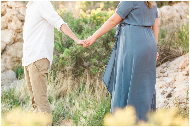 Golden Light Antelope Island Engagement Session, Ashley DeHart Photography | Utah Wedding Photographer