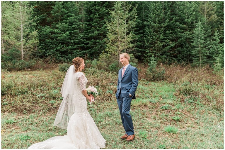 Jordan Pines First Look and Formals, Utah Wedding Photographer - Ashley DeHart