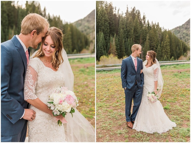 Jordan Pines First Look and Formals, Utah Wedding Photographer - Ashley DeHart