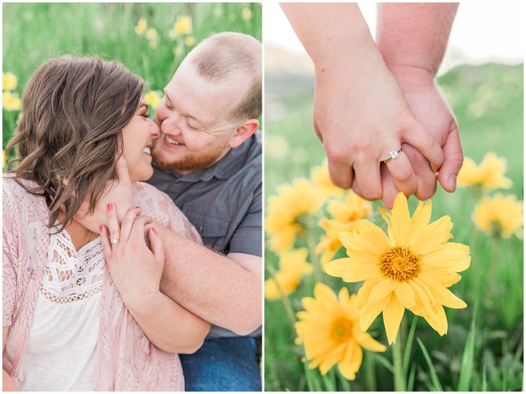 Summer engagement session, Michelle and Jesse - Ashley DeHart Utah Wedding Photographer