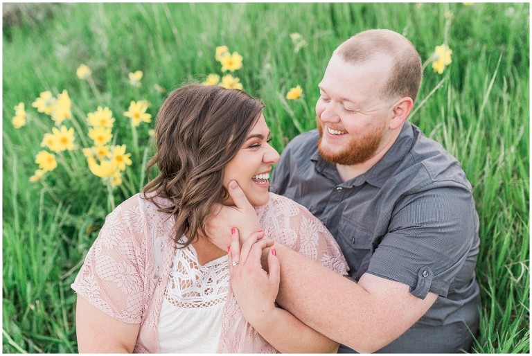 Summer engagement session, Michelle and Jesse - Ashley DeHart Utah Wedding Photographer