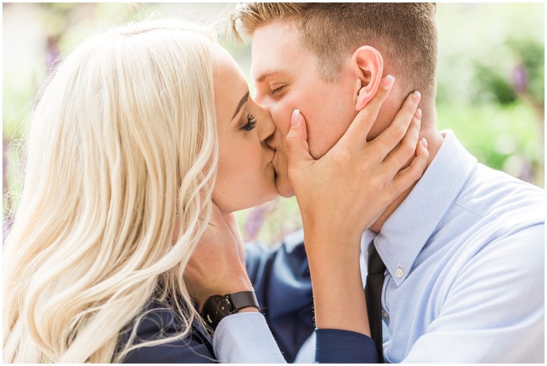 Downtown Salt Lake City Trolley Square Engagement Session - Ashley DeHart Photography