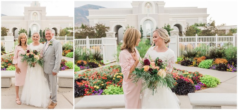 LDS Wedding Mount Timpanogos Temple -- Ashley DeHart Photography