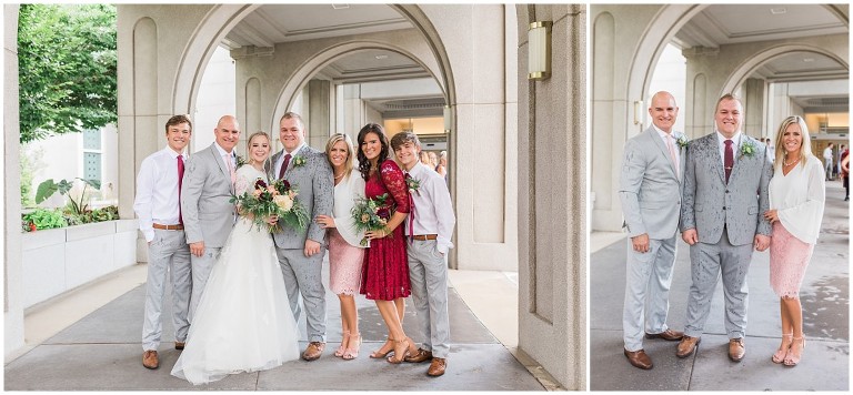 LDS Wedding Mount Timpanogos Temple -- Ashley DeHart Photography