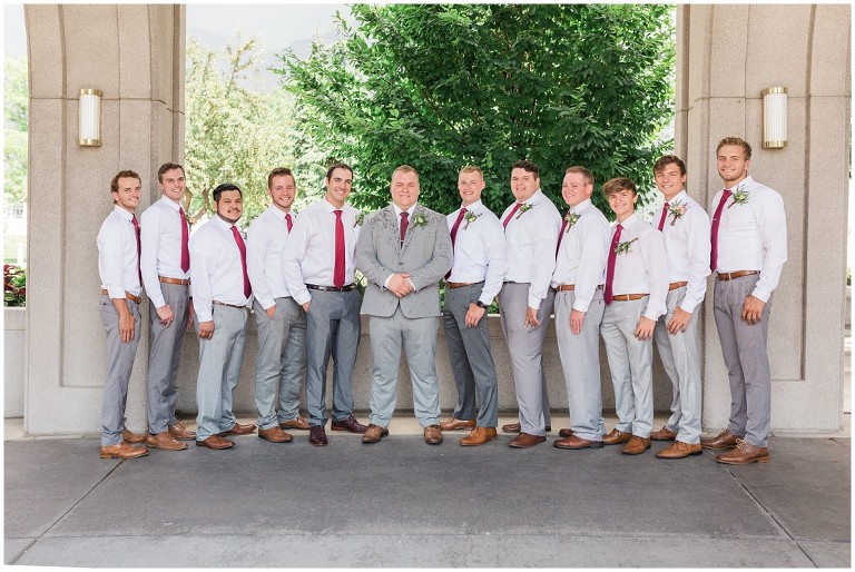 LDS Wedding Mount Timpanogos Temple -- Ashley DeHart Photography