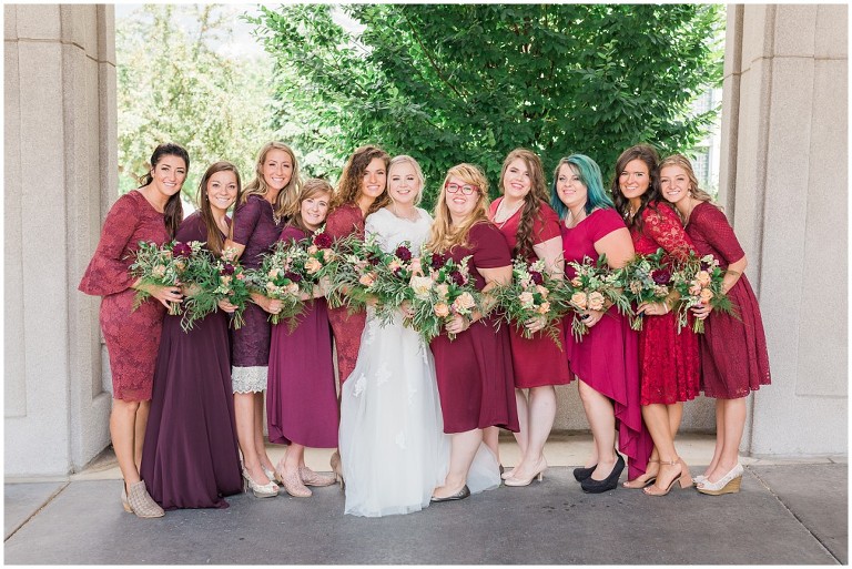 LDS Wedding Mount Timpanogos Temple -- Ashley DeHart Photography