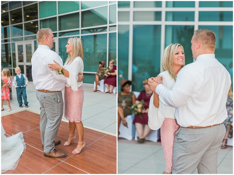 LDS Temple, Utah Valley Convertion Center Wedding Reception Wedding, Ashley DeHart Photography