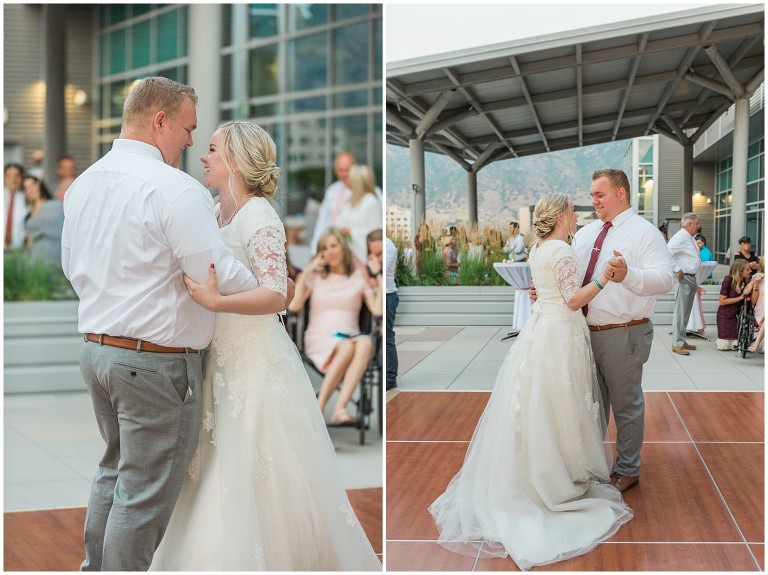 LDS Temple, Utah Valley Convertion Center Wedding Reception Wedding, Ashley DeHart Photography