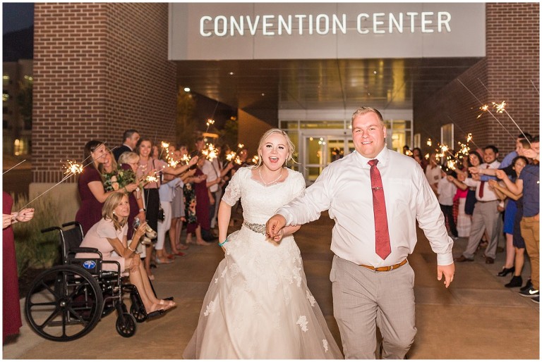 LDS Temple, Utah Valley Convertion Center Wedding Reception Wedding, Ashley DeHart Photography