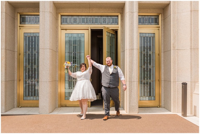 Ogden Utah LDS Temple Wedding, Michelle and Jesse - Ashley DeHart Photography