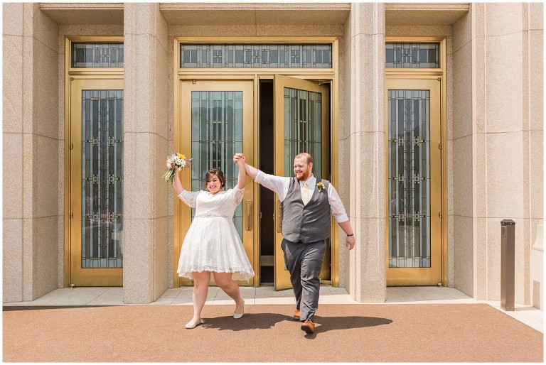 Ogden Utah LDS Temple Wedding, Michelle and Jesse - Ashley DeHart Photography