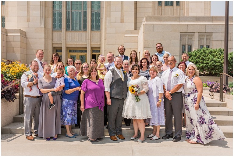 Ogden Utah LDS Temple Wedding, Michelle and Jesse - Ashley DeHart Photography