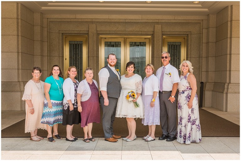 Ogden Utah LDS Temple Wedding, Michelle and Jesse - Ashley DeHart Photography