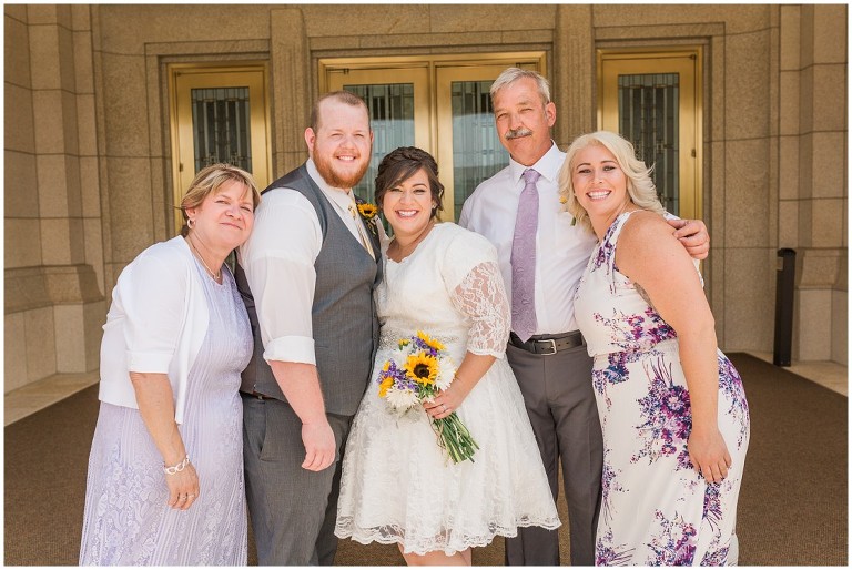 Ogden Utah LDS Temple Wedding, Michelle and Jesse - Ashley DeHart Photography