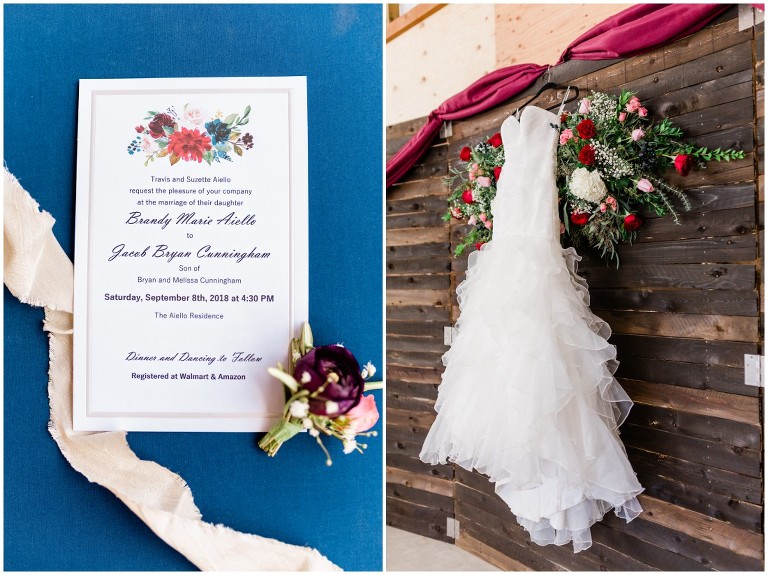 Navy and burgundy backyard wedding - Ashley DeHart Photography, Utah Wedding Photographer