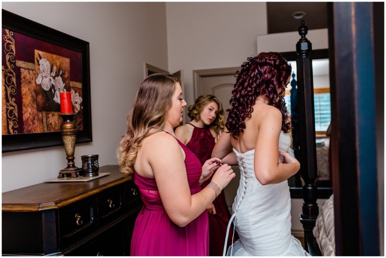 Navy and burgundy backyard wedding - Ashley DeHart Photography, Utah Wedding Photographer