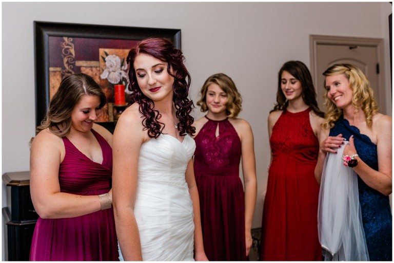 Navy and burgundy backyard wedding - Ashley DeHart Photography, Utah Wedding Photographer