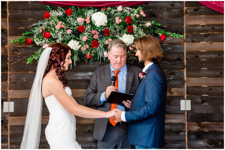 Navy and burgundy backyard wedding - Ashley DeHart Photography, Utah Wedding Photographer