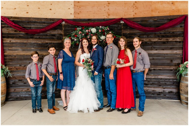 Navy and burgundy backyard wedding - Ashley DeHart Photography, Utah Wedding Photographer