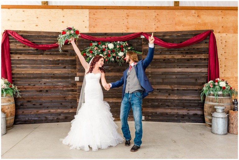 Navy and burgundy backyard wedding - Ashley DeHart Photography, Utah Wedding Photographer