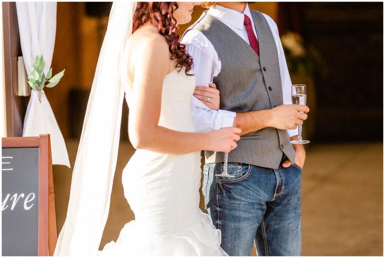 Navy and burgundy backyard wedding - Ashley DeHart Photography, Utah Wedding Photographer