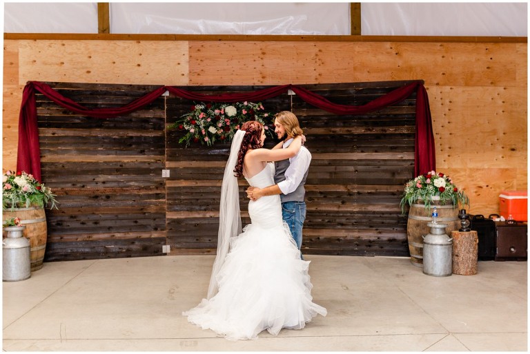 Navy and burgundy backyard wedding - Ashley DeHart Photography, Utah Wedding Photographer