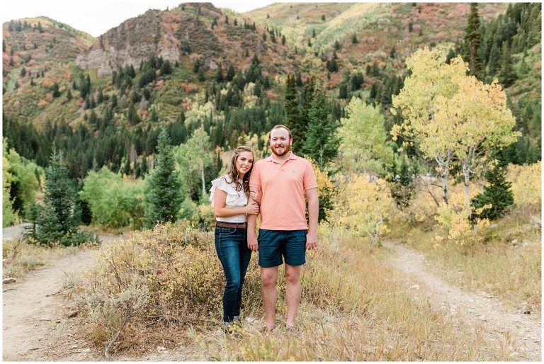 Park City Fall Engagement Wedding at Empire Pass - Ashley DeHart Photography