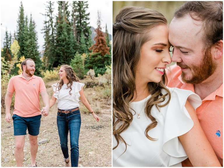 Park City Fall Engagement Wedding at Empire Pass - Ashley DeHart Photography