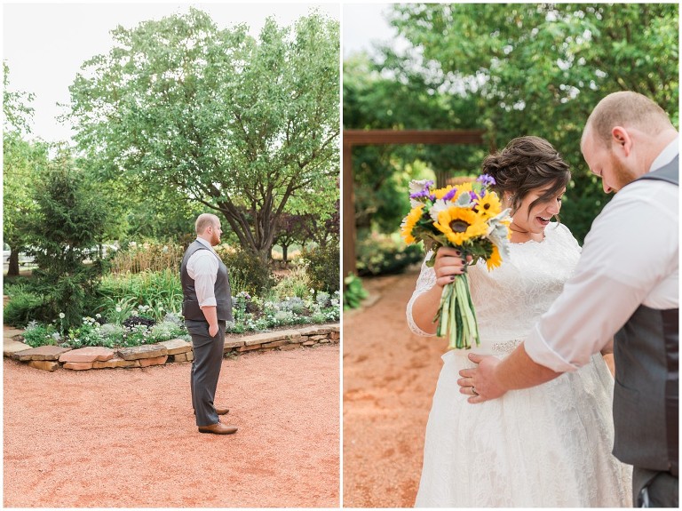 Ogden Botanical Garden, First Look and Formal Session - Ashley DeHart Utah Wedding Photographer