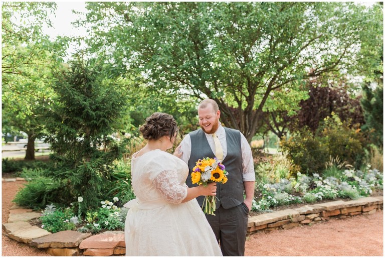 Ogden Botanical Garden, First Look and Formal Session - Ashley DeHart Utah Wedding Photographer