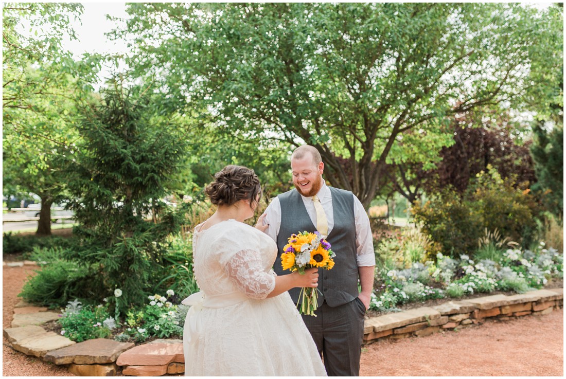 Ogden Botanical Garden First Look And Formal Session Ashley