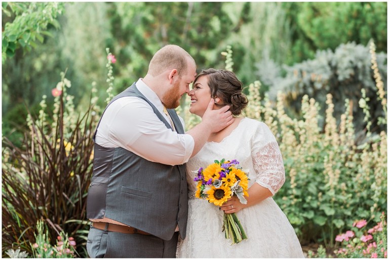 Ogden Botanical Garden, First Look and Formal Session - Ashley DeHart Utah Wedding Photographer