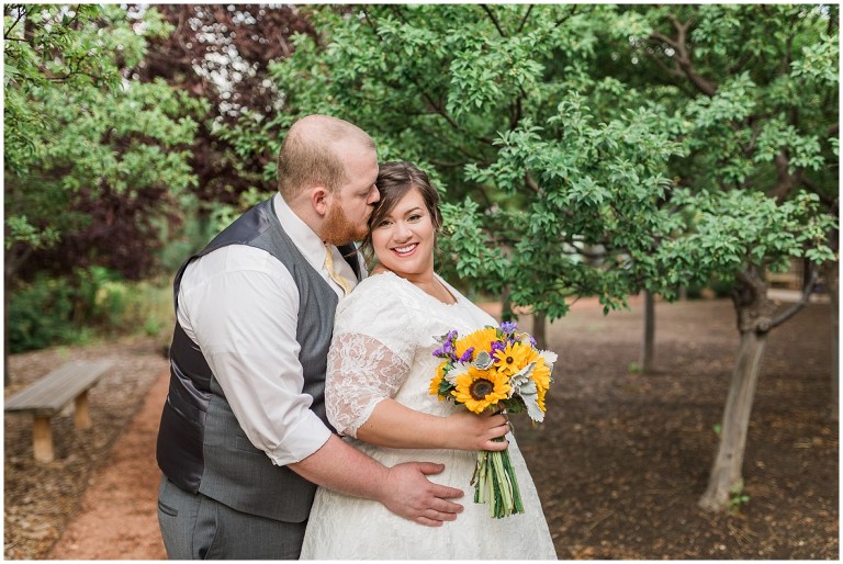 Ogden Botanical Garden, First Look and Formal Session - Ashley DeHart Utah Wedding Photographer