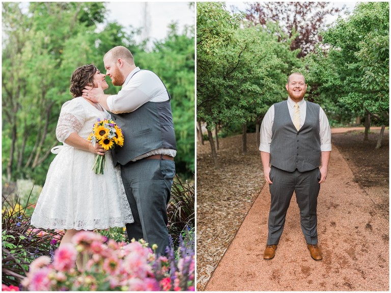 Ogden Botanical Garden, First Look and Formal Session - Ashley DeHart Utah Wedding Photographer