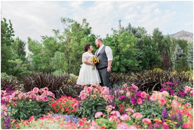 Ogden Botanical Garden, First Look and Formal Session - Ashley DeHart Utah Wedding Photographer