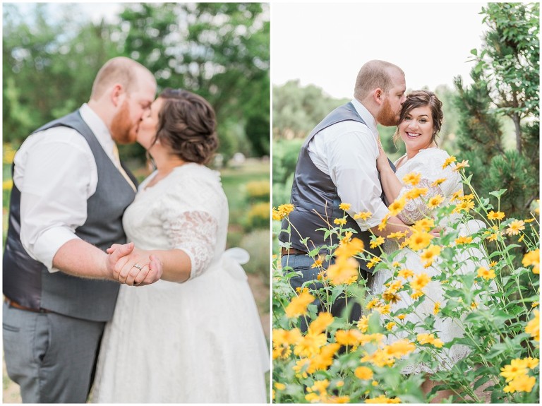 Ogden Botanical Garden, First Look and Formal Session - Ashley DeHart Utah Wedding Photographer