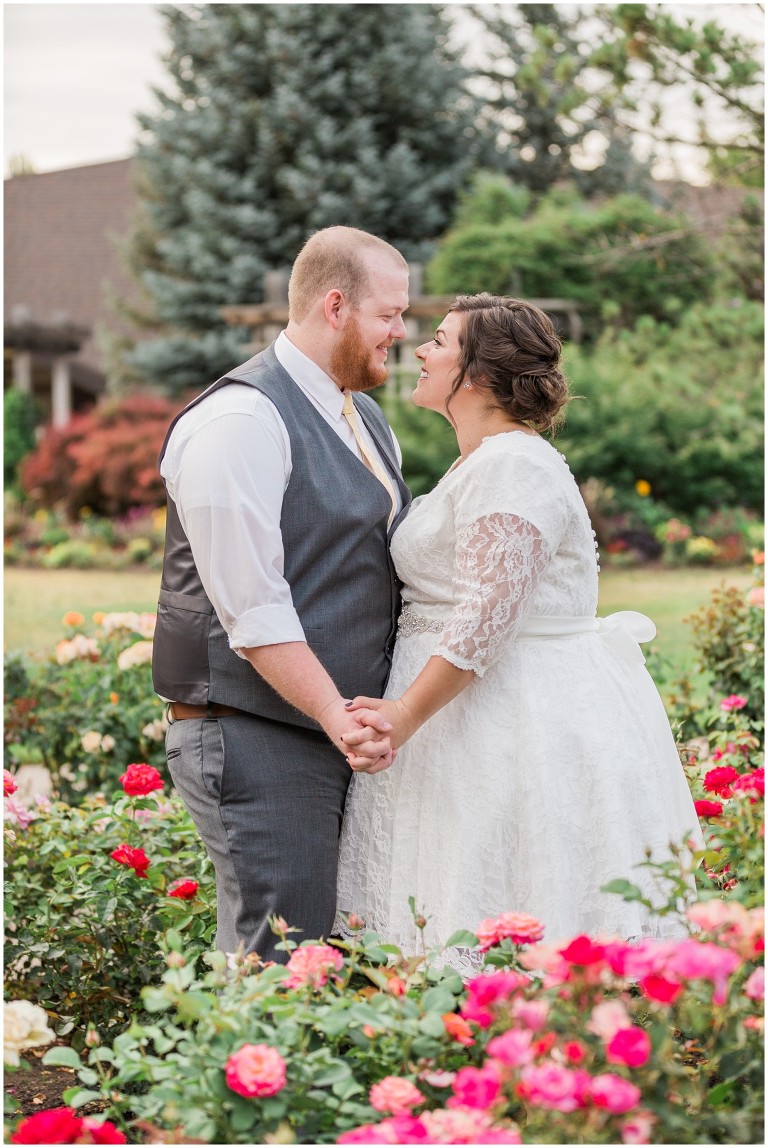 Ogden Botanical Garden, First Look and Formal Session - Ashley DeHart Utah Wedding Photographer