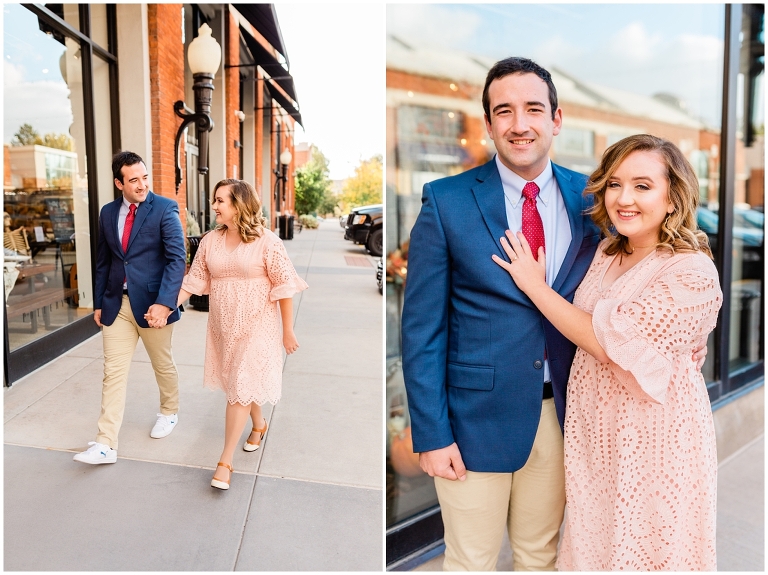 Shelby Ethan Downtown Salt Lake City Engagement Session with Ashley DeHart Photography