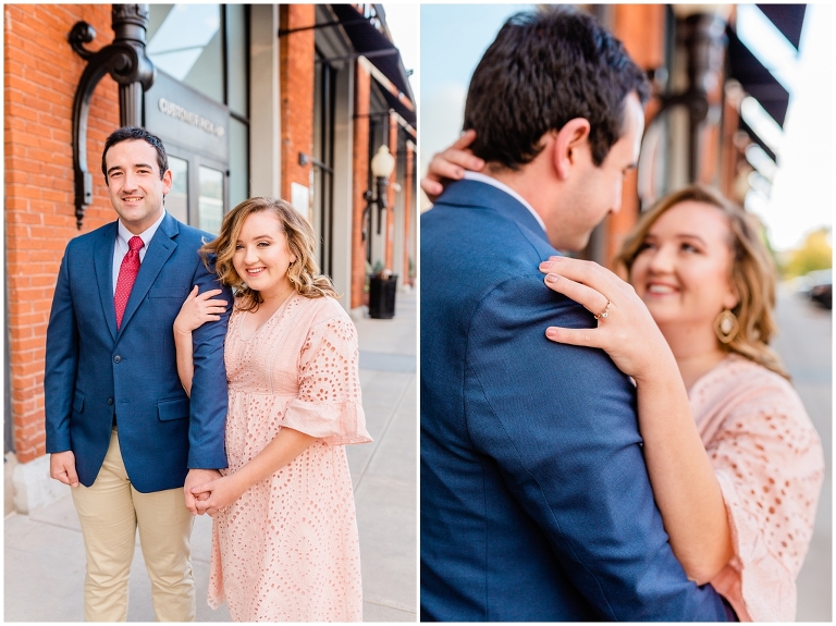 Shelby Ethan Downtown Salt Lake City Engagement Session with Ashley DeHart Photography