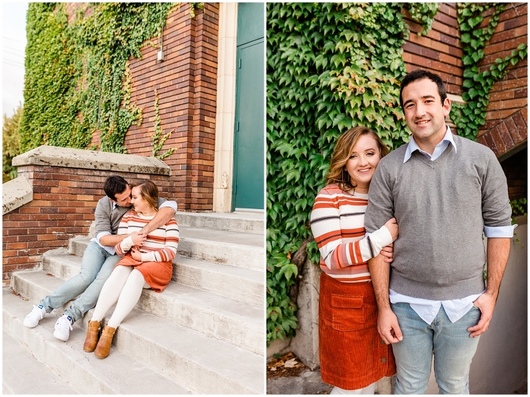 Shelby Ethan Downtown Salt Lake City Engagement Session with Ashley DeHart Photography