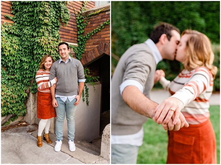 Shelby Ethan Downtown Salt Lake City Engagement Session with Ashley DeHart Photography