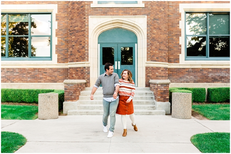 Shelby Ethan Downtown Salt Lake City Engagement Session with Ashley DeHart Photography