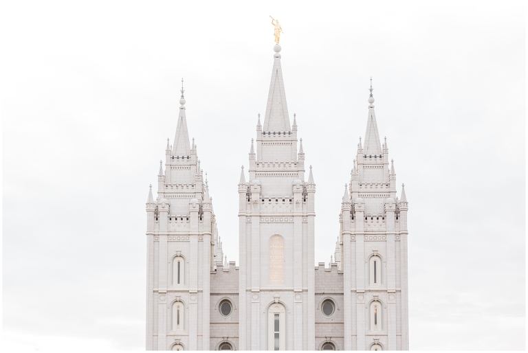 Salt Lake Temple LDS - Utah Wedding Photographer, Ashley DeHart
